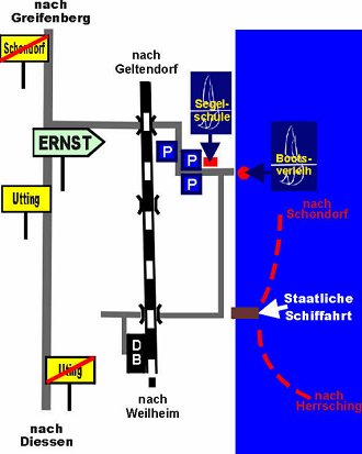 Detailplan: Freizeitgelände Utting am Ammersee